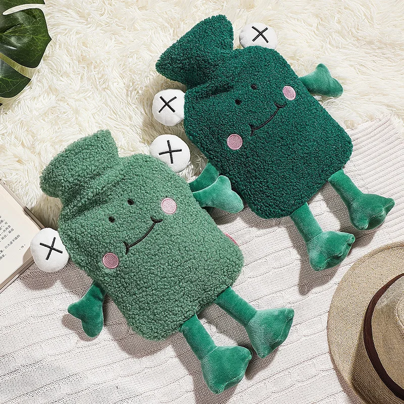 

Обогреватель для рук, ПВХ бутылка для горячей воды, Взрывозащищенная теплоизоляция, Осень-зима, плюшевая женская сумка для теплой воды