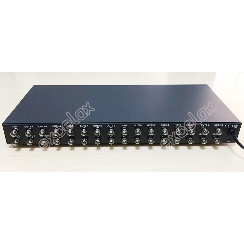 1080P 960P 720P 8 In 24CH Out AHD CVI TVI CVBS видеодистрибьютор 24 сплиттер настольное крепление для