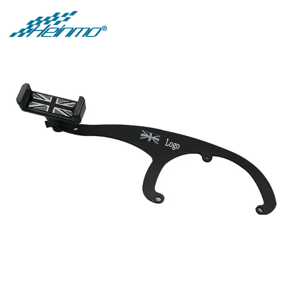 car interior phone holder for mini cooper accessories r55 r57 r60 r61 for mini cooper r56 countryman clubman bracket decorations free global shipping