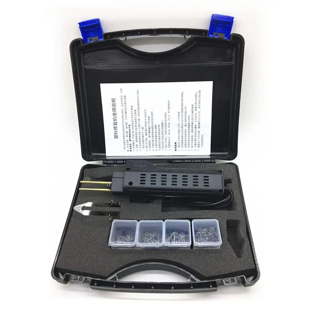 

Professional Hot Stapler Plastic Repair System Welding Gun Bumper Fairing Auto Body Tool Plastic Welder Staple Soldering Iron