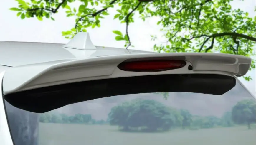ABS Краски Автомобиля Заднее Крыло багажника выступ Спойлеры насадка для Nissan Tiida 2011 2012 2013