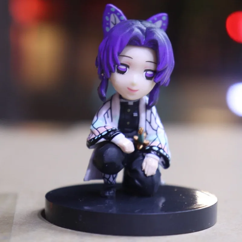 

4pcs/set Anime Demon Slayer PVC Action Figures Kamado Tanjirou Kamado Nezuko Agatsuma Model Toys Kimetsu No Yaiba Figure