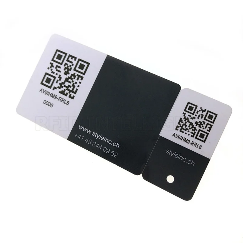 Custom logo Barcode Printing Die Cut Hang Tag Card Plastic Combo Key Tags PVC Irregular for VIP management 1000Pcs/Lot | Безопасность и