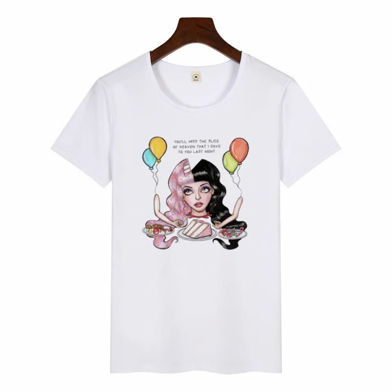 Cry Baby, Мелани Мартинес, модные топы, футболки, футболка, Женская Повседневная футболка с круглым вырезом, забавная, Harajuku, эстетическая женская футболка