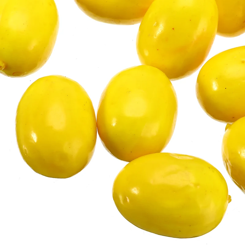 20 шт./лот имитация мини пузырьков лимон поддельные фрукты раздельные вечерние