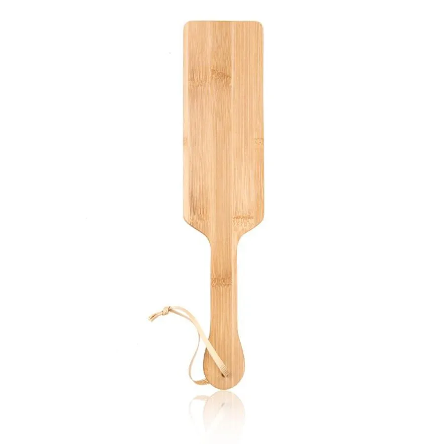 Fertish Square Bamboo Spanking Paddle Solid Heart Paddles for Intense Taps Slaps and Whacks Exotic Sexy Costumes |