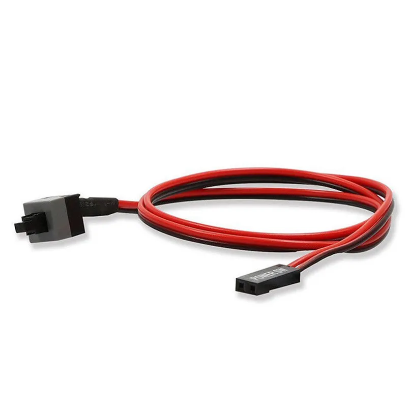 Модный 5 шт. 50 см 2 Pin SW PC кабель питания вкл/выкл кнопка ATX компьютерный провод