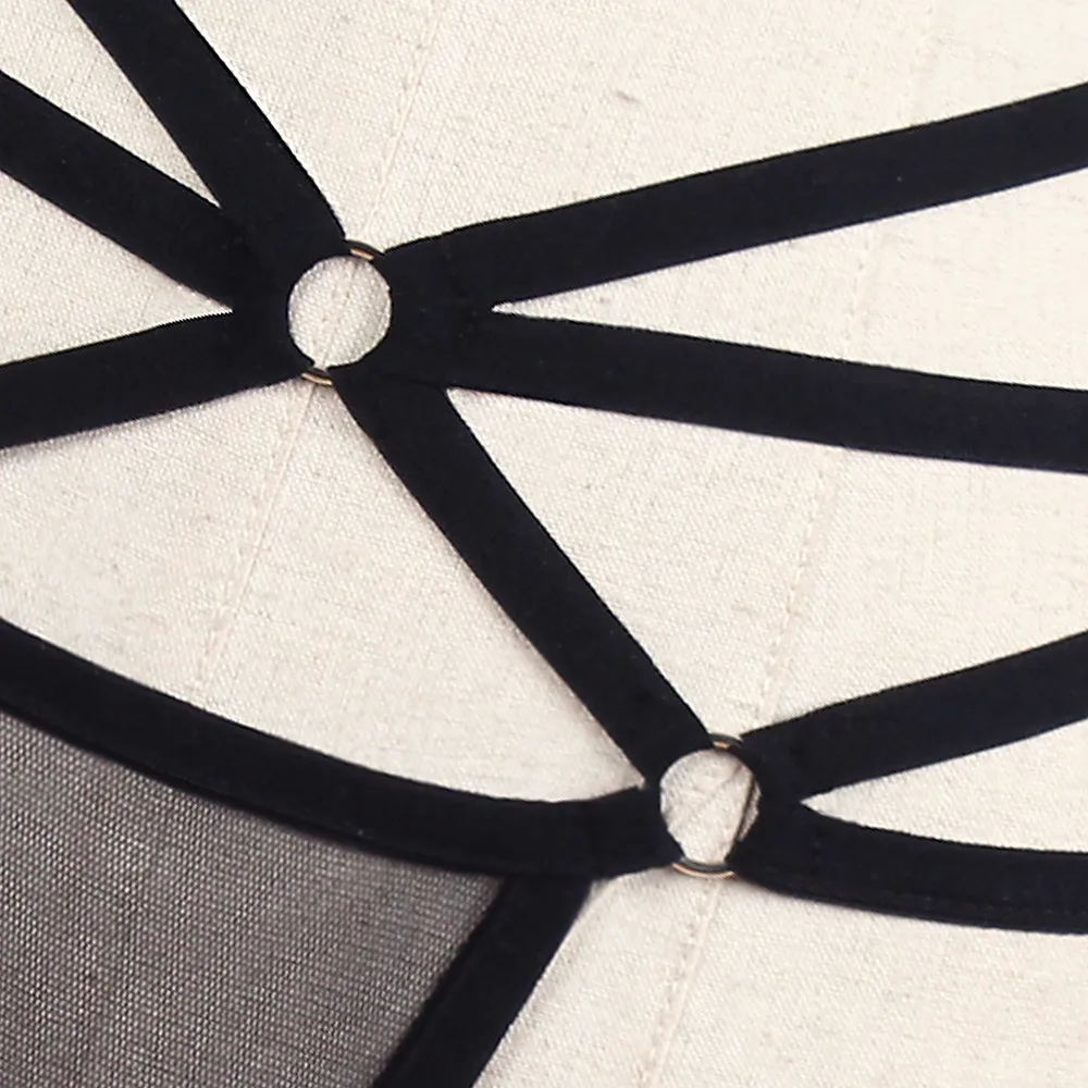 Women Sexy Lingerie G-string Mesh Briefs Underwear Panties Strap XL Women's Shorts T-Pants | Тематическая одежда и