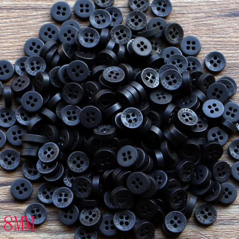 100 pieces of resin button clip round mixed four hole suitable for clothing DIY bag accessories | Дом и сад