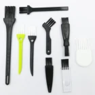 9 шт.компл. небольшие портативные пластиковые ручки, нейлоновые антистатические щетки, набор для компьютера щётка для чистки клавиатуры и многое другое, бытовая техника