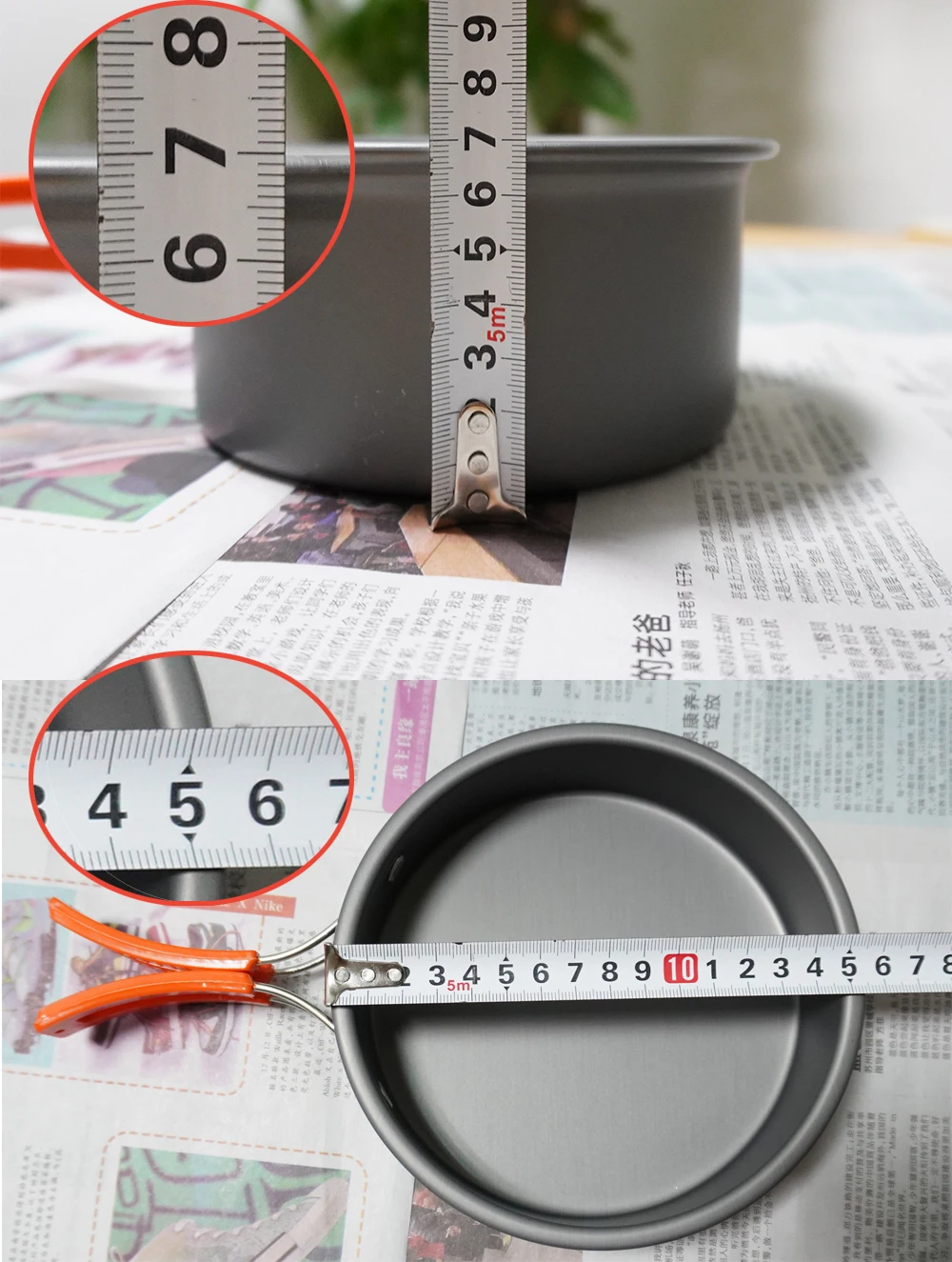 Портативная посуда для кемпинга кухонная утварь на открытом воздухе кастрюля