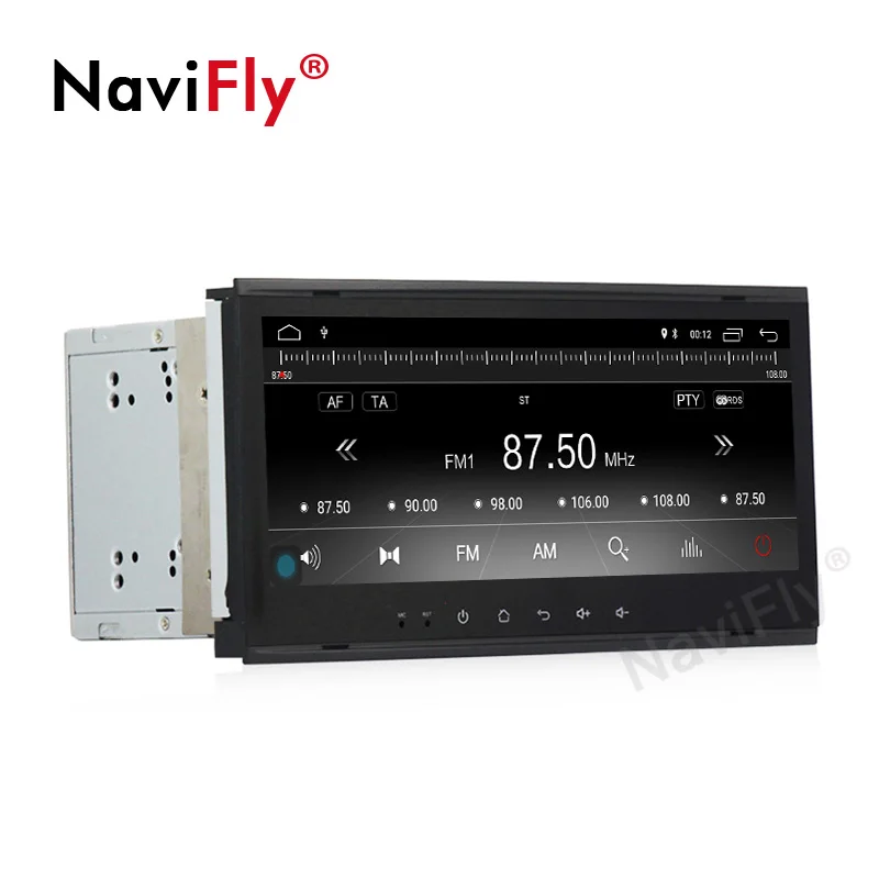 NaviFly Android 9,1 Автомобильный мультимедийный плеер для VW/Volkswagen/Touareg 2004-2011 FM радио USB DVR gps 2+ 32G Canbus Wifi карта Mic BT