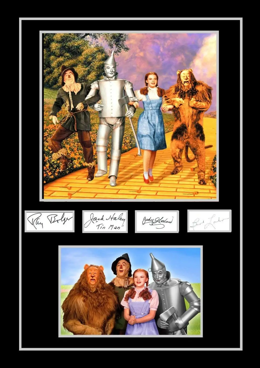 Волшебник OFOZ Джуди гирлянда подпись/автографа печать шелк постер декоративная