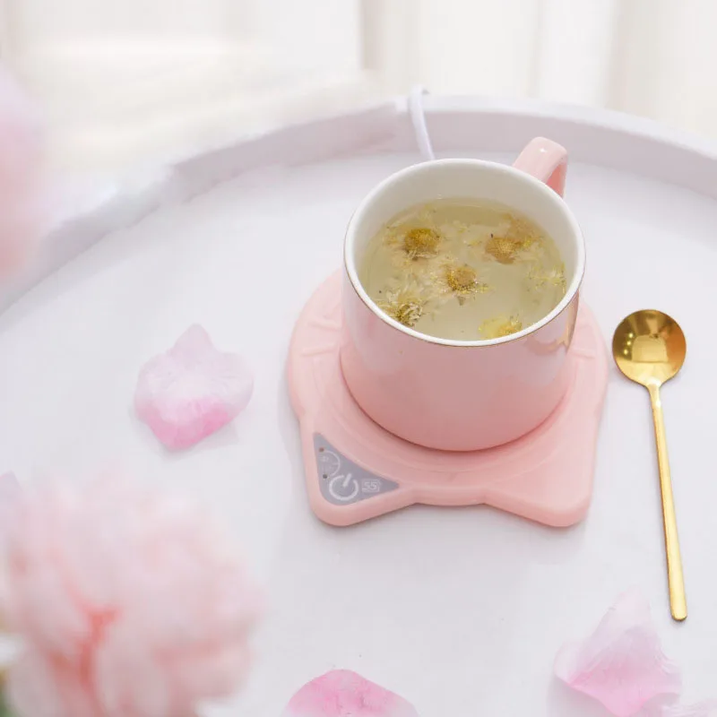 

Brand New 55 Heating Thermostat Coffee Cup Heating Ceramic Thermos Cup Customized Gift Box Set Creative Thermos Cup