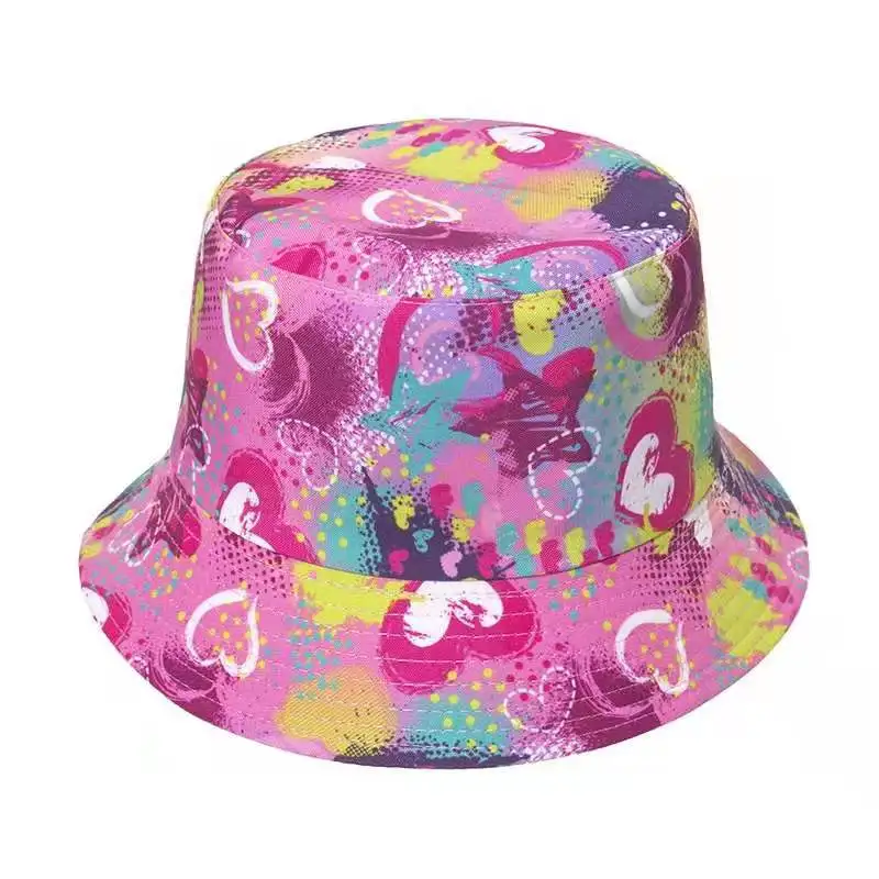 

Панама двусторонняя для мужчин и женщин, шляпа от солнца и рыбалки с принтом граффити и завязкой, лето 2021