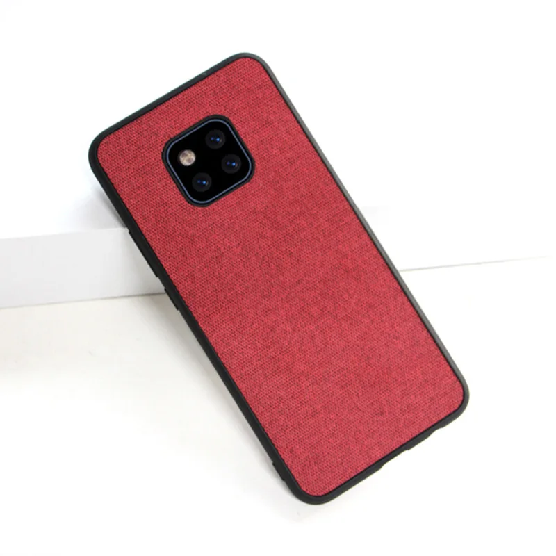 Тканевый Стильный чехол для Huawei Mate 30 20 Pro Lite P30 противоударный нескользящий Maimang 7