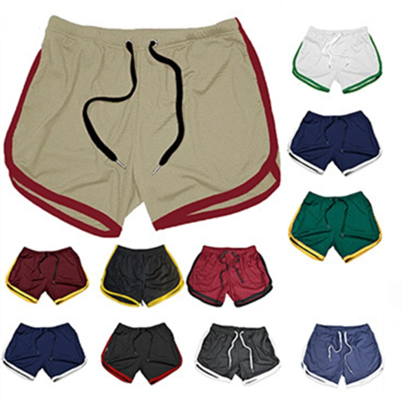 

New men's sports shorts quick-drying shorts mesh breathable fitness running Beach Shorts men gym training summer jogging 2020