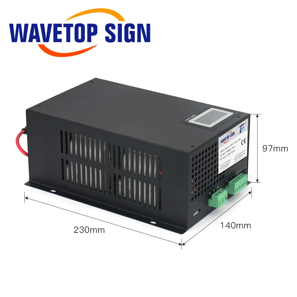 WaveTopSign MYJG-100W 80-100 Вт СО2 лазерный источник питания категории для лазерного