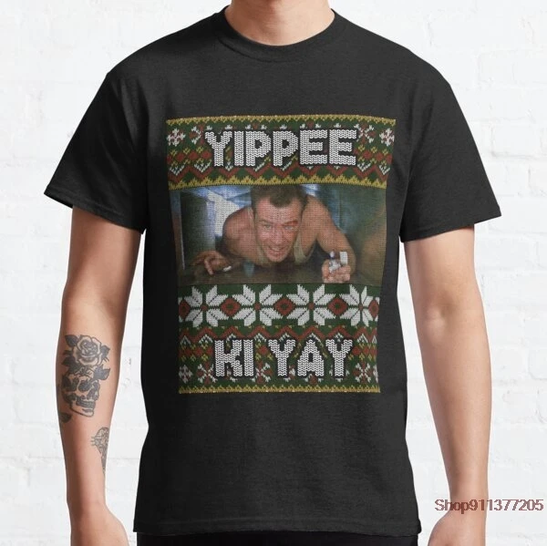 

Yippee Ki Yay Ugly Christmas Sweater Die Hard Tribute Hot Sale Clown T Shirt Men/women Printed Terror Fashion T-shirts
