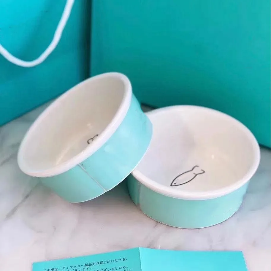 

Pet Dog cat Bowl Kitten Food Water Feefer Dogs Cats Drinking Dish Feeder For Pet Supplies Feeding Bowls