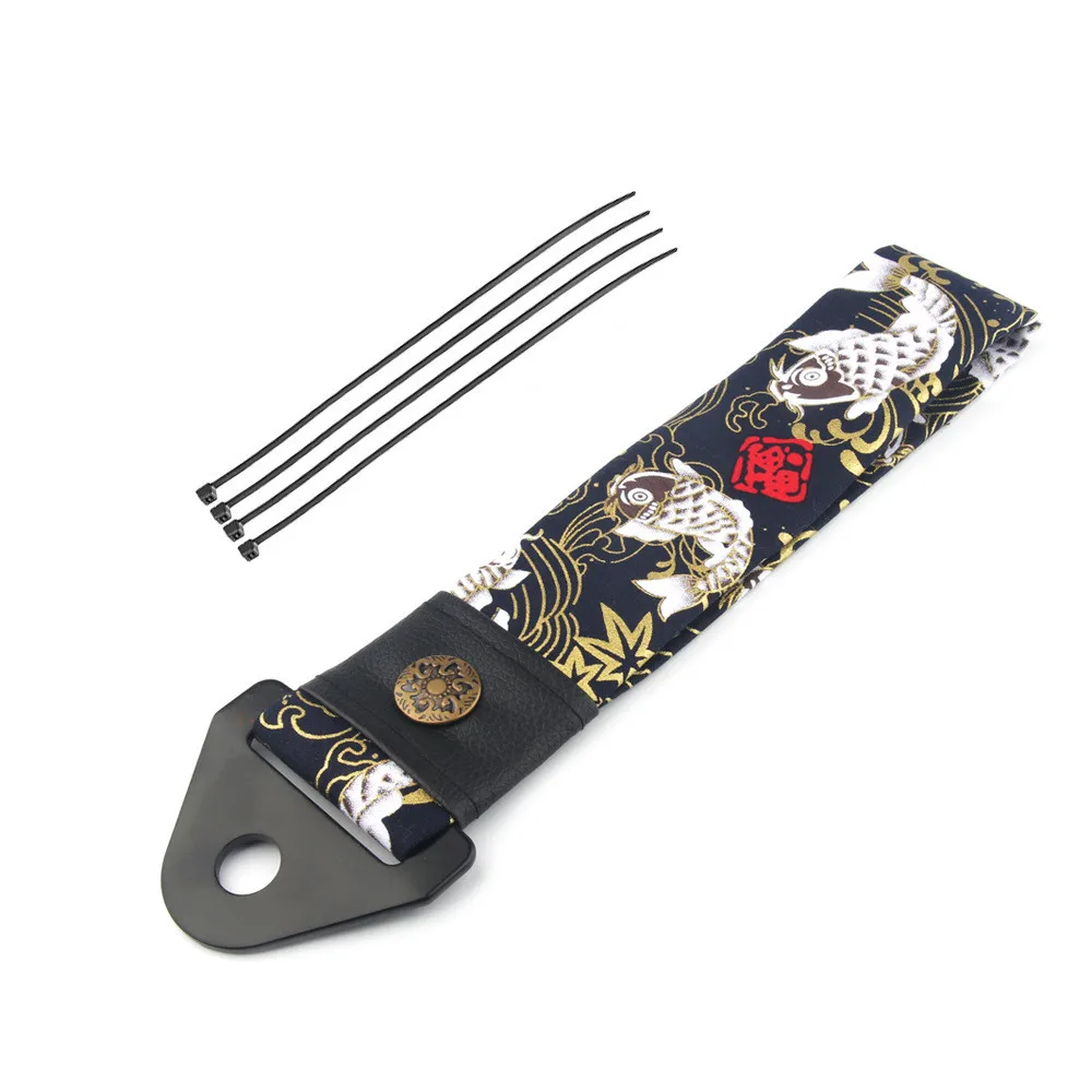 Индивидуальный JDM буксировочный ремень 25 см Универсальный Гоночный для