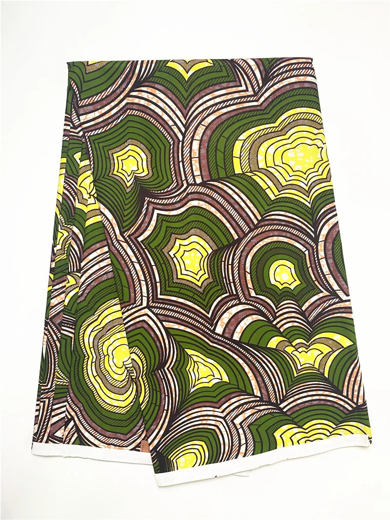 

Blesing high quality real wax 100% cotton africain fabric tissu wax wholesale ankara african print fabric
