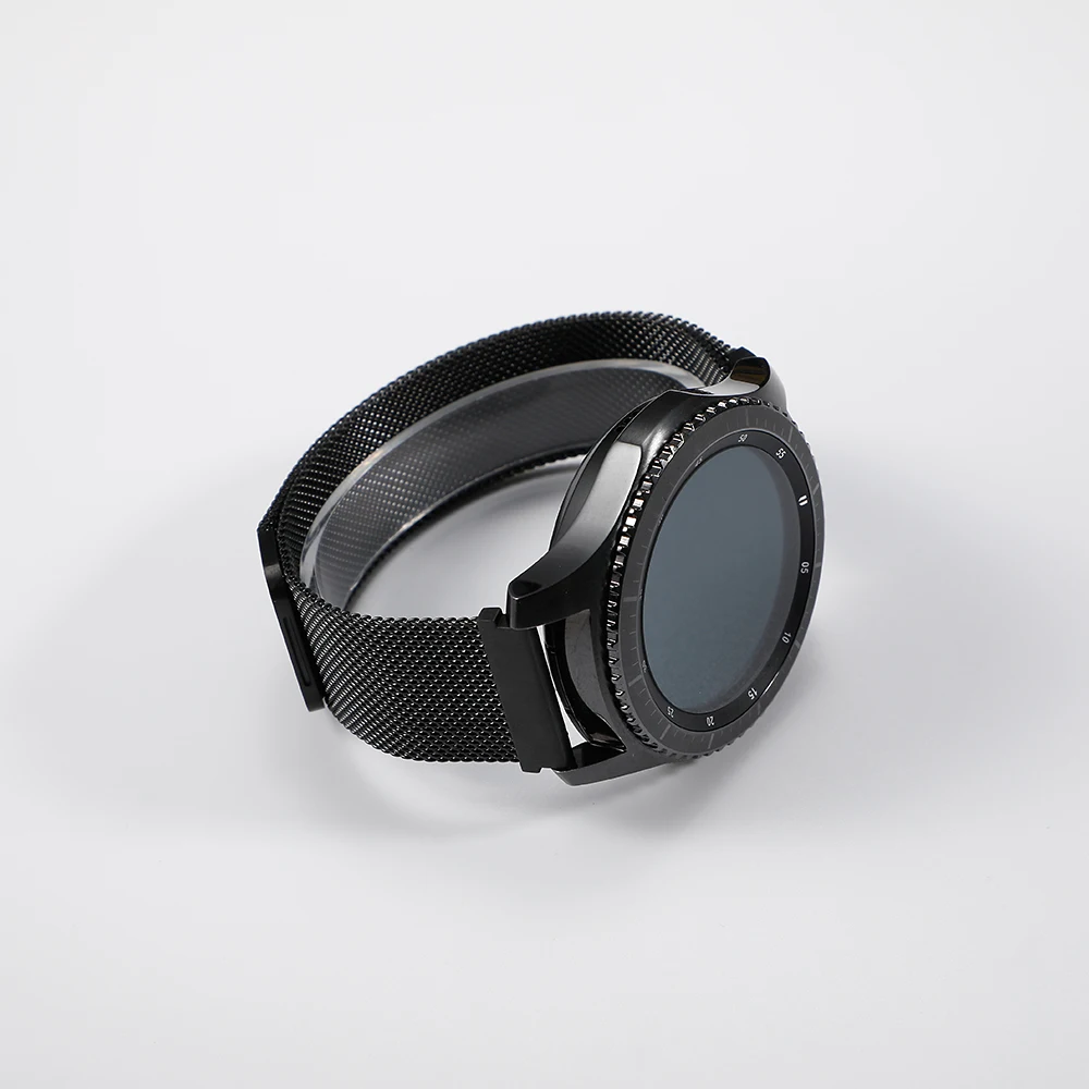 22 мм ремешок для часов samsung galaxy watch 46 мм 42 active 2 gear S3 Frontier ремешок Milanese amazfit bip 20 huawei watch GT ремешок