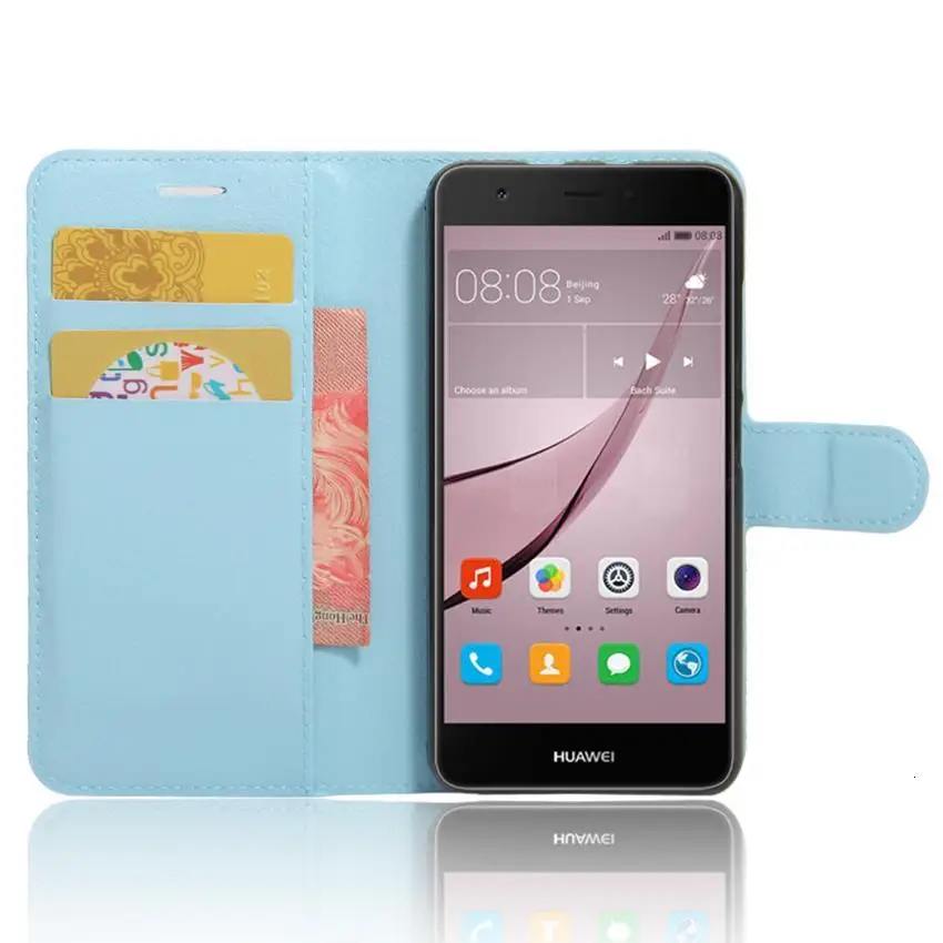 For Huawei Nova Case Cover Luxury Wallet PU Leather Case For Huawei Nova CAN-L11 Flip Wallet Cover Protective Bag Coque Fundas
