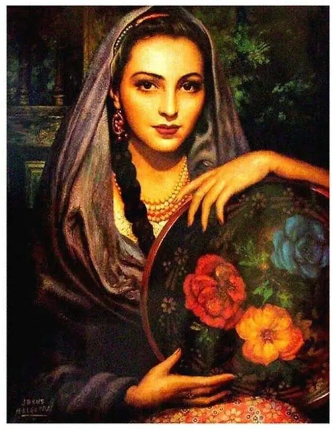 

Metal Tin Sign Jesus Mexican Women Pub Outdoor Bar Retro Poster Home Kitchen Restaurant Wall Decor Signs 12x8inch