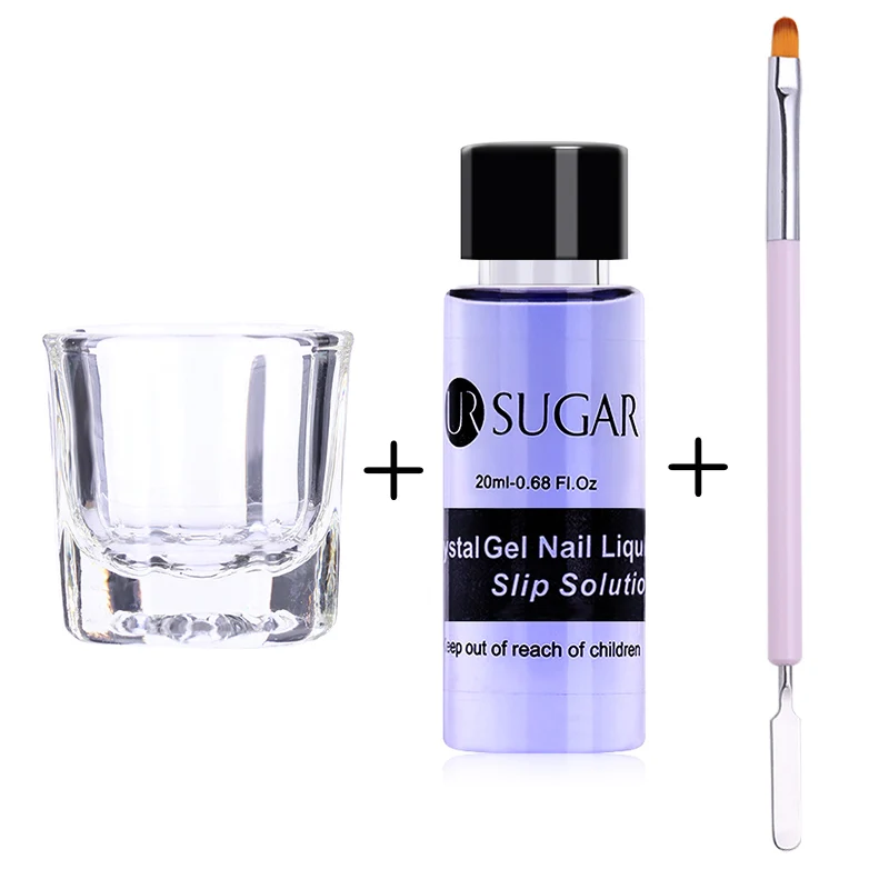 set2 UR SUGAR 15 мл сверкающий Удлинительный УФ-гель лак мерцающий высокая твердость удлиннение ногтей художественные советы инструменты строительный УФ-гель лак - Цвет: set2