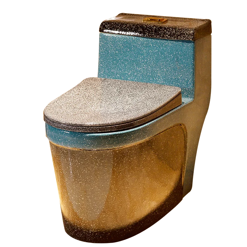 

zq Toilet Bowl Simple Toilet Toilet Household Flush Toilet Mute