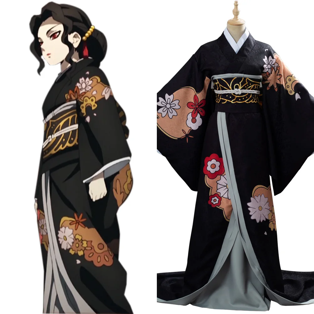 Костюм кимоно Женский для косплея из аниме рассекающий демонов| |