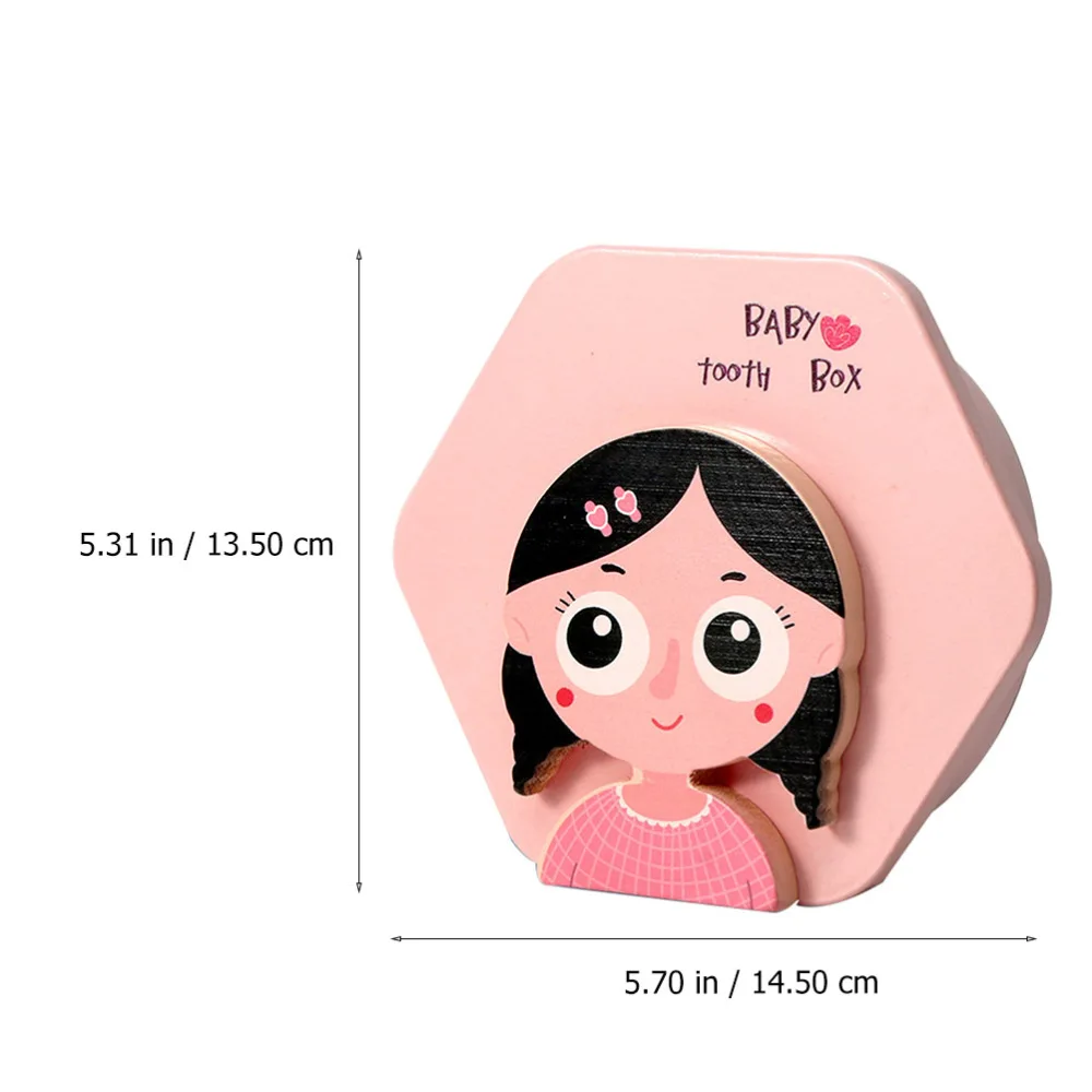 

1 Set of Baby Tooth Box Teeth Storage Box Baby Tooth Collection Box Tooth Organizer Teeth Box for Friends Kids