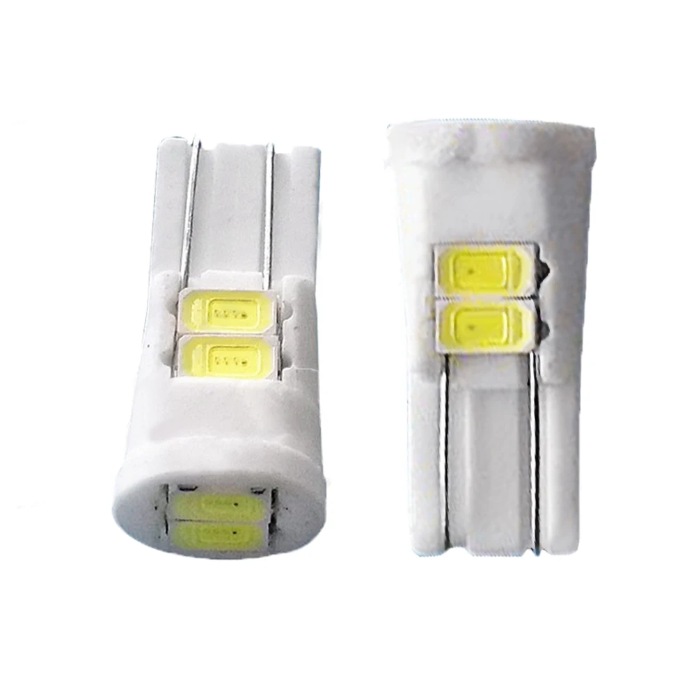 Автомобильные сигнальные лампы T10 194 168 2825 6SMD 5730 габаритные огни с 6 светодиодами