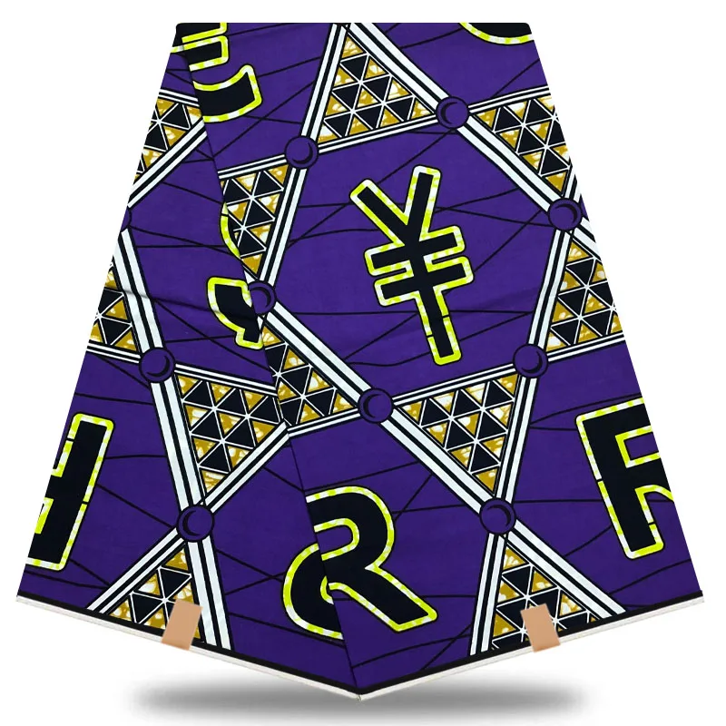 2021 Королевский воск батик принты ткань 100% хлопок Анкара Kente Настоящее Нигерия