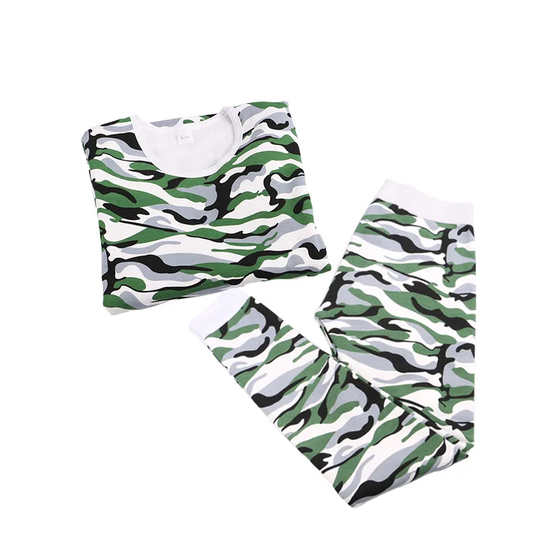 Mens Long Johns Winter Warm Pants Sexy Underwear Set Leggins Cotton Plus Velvet Round Neck Slim Thermal Trousers Sleepwear