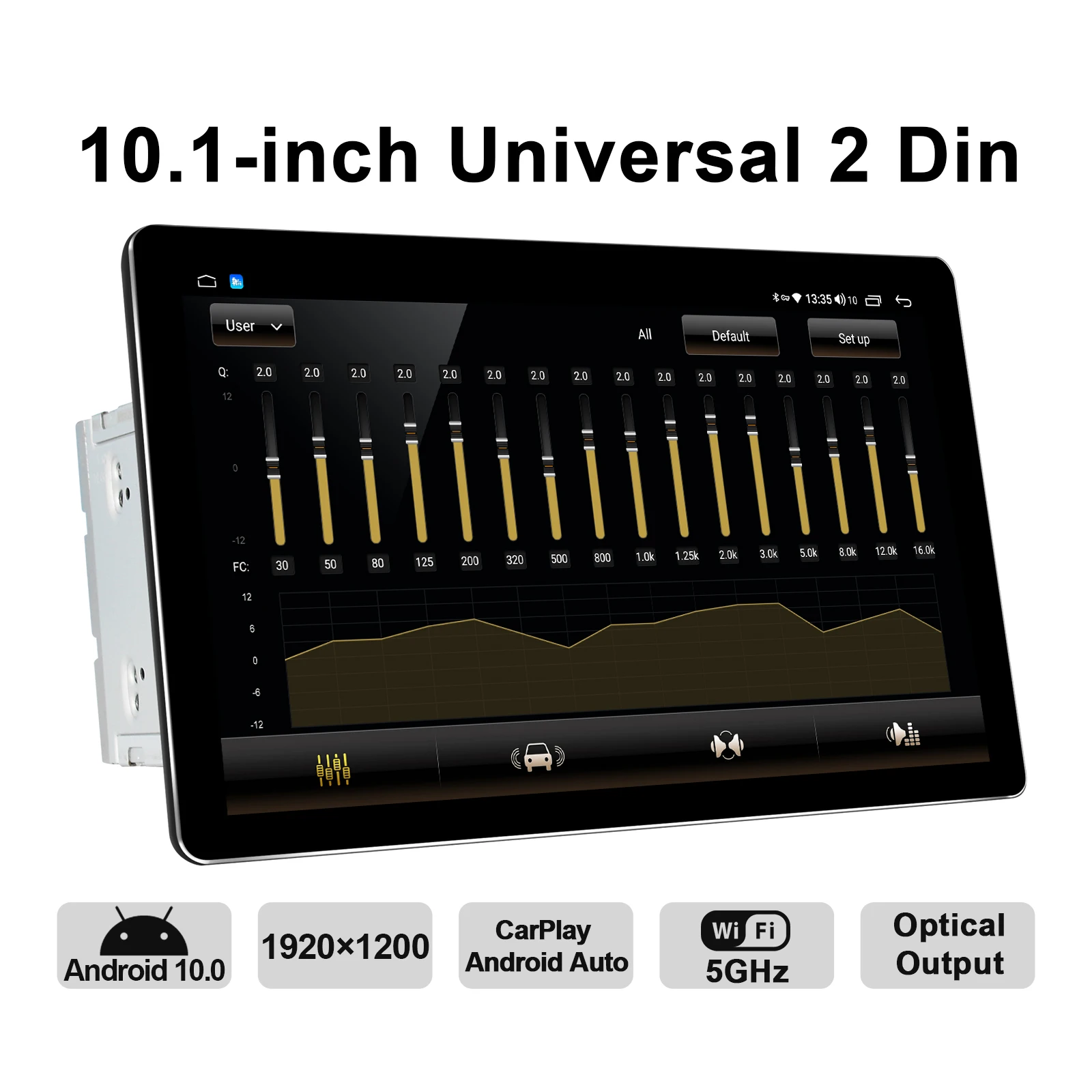 저렴한 신제품 10 인치 Autoradio 2 딘 자동차 라디오 스테레오 HD 1920*1200 6 기가 바이트 128 기가 바이트 헤드 유닛 멀티미디어 무선 Carplay 안드로이드 자동