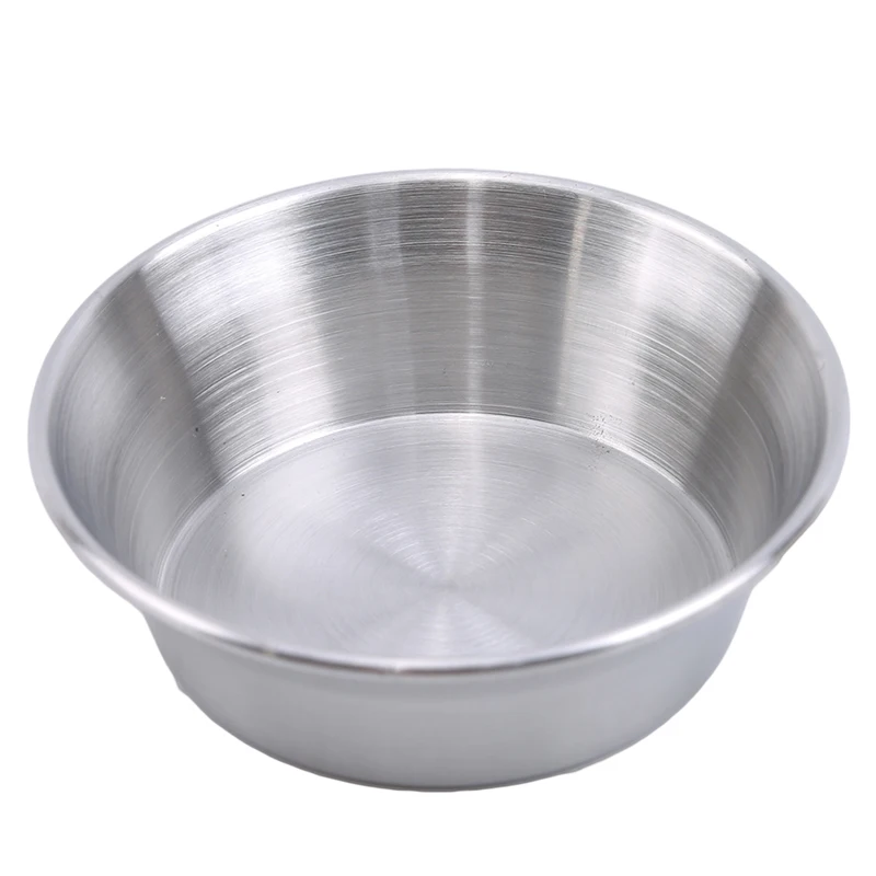 Столовые приборы миски из нержавеющей стали тарелка для соевого соуса десертная