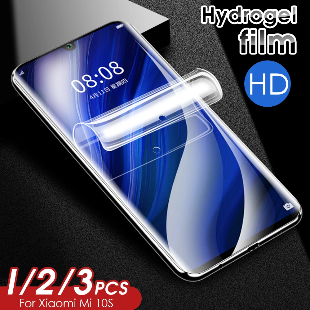 

Clear Phone Screen Protector for Xiaomi Poco F3 Mi 10S Anti-shock Hydrogel Front Film Full Cover Film for Xiaomi Poco F3 Mi 10S