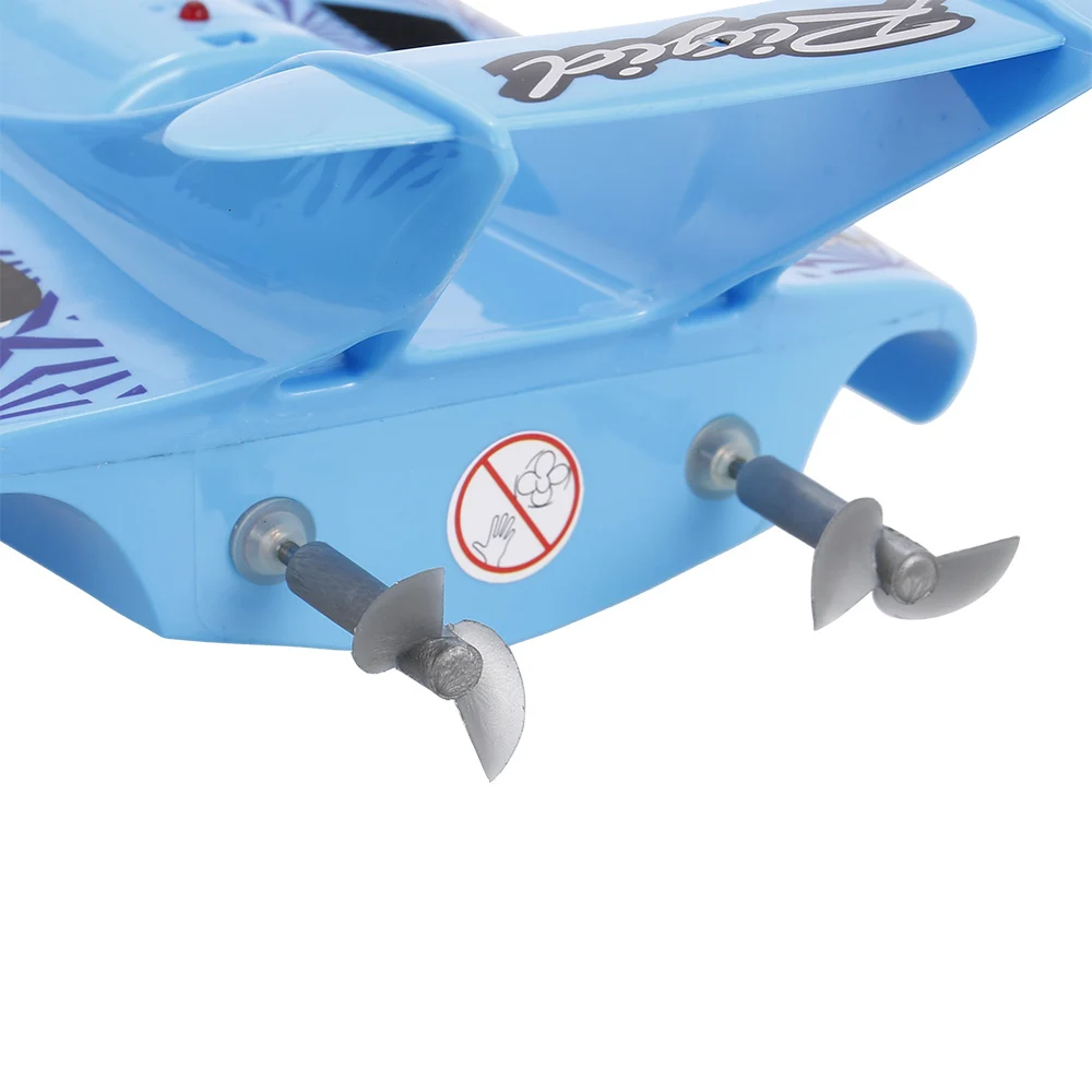 Беспроводная компактная радиоуправляемая электрическая гоночная лодка 3322 2 4 ГГц