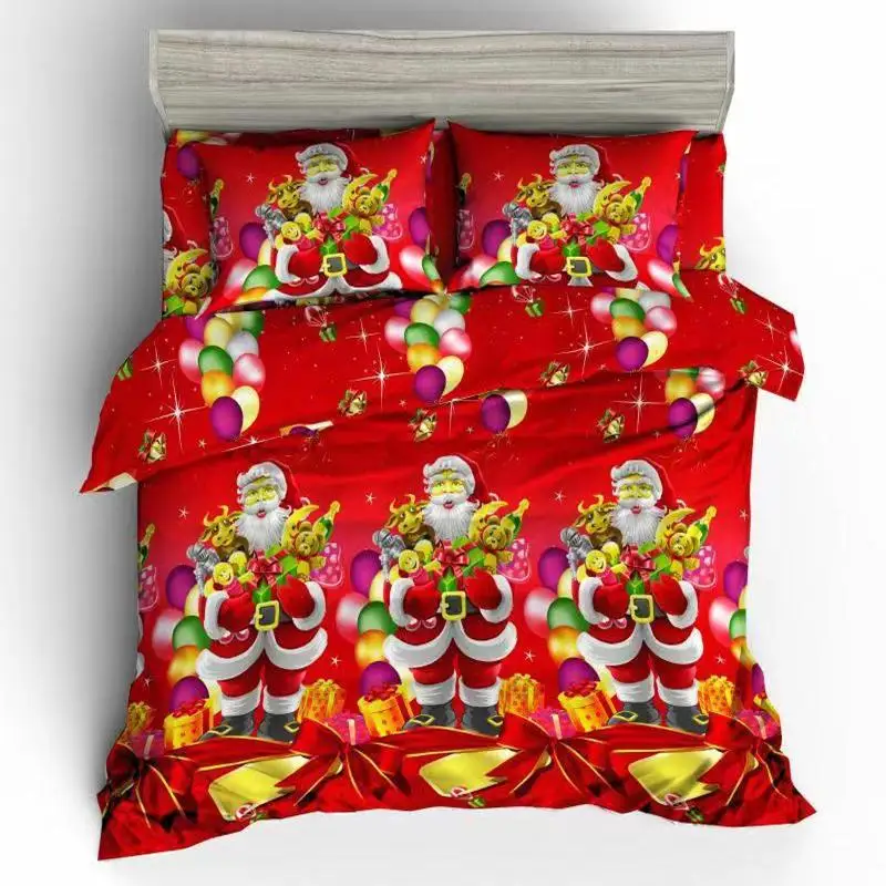 

Bedding Set Children Duvet Cover Set For Winter Queen/King 4pcs Comforter Bed Cover Sets