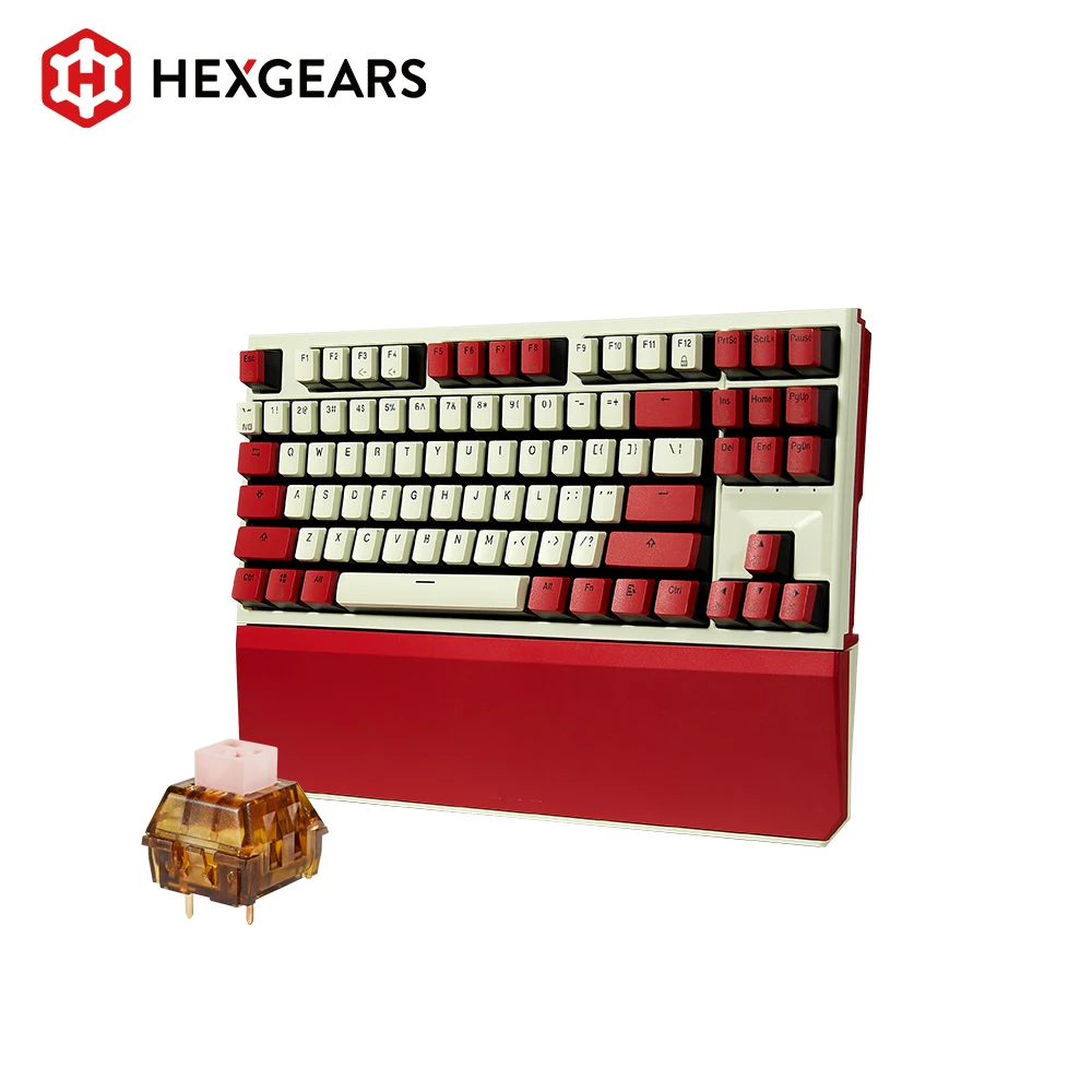 Механическая клавиатура HEXGEARS X3 KOI клавиши PBT Kailh BOX переключатель teclado 87 клавиш