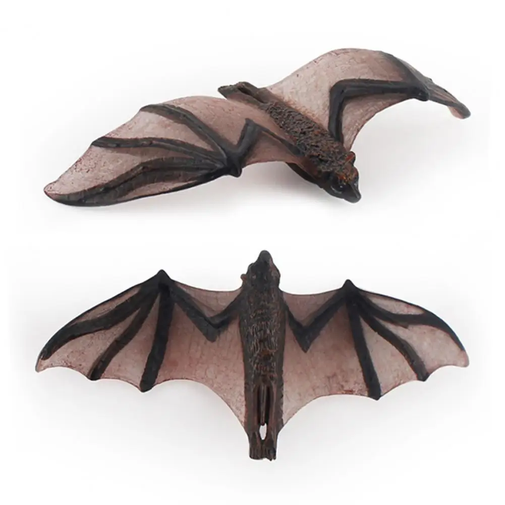 

Model Toy Realistic Form Multi-use PVC Simulation Bat Model Figure for Halloween