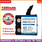 IXNN4002B Батарея для MOTOROLA TLKR T80 T80Ex XTR446 T61 T81 T5 T6 T7 T8 T50 T60 радио для Uniden BP-38 BP-40 BT-1013 BT-537