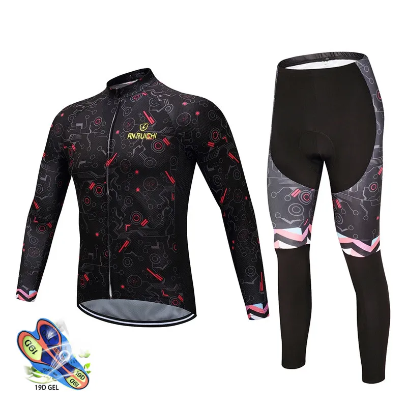 Pro team Велоспорт Джерси 2020 одежда Весна мужской костюм с длинным рукавом дышащий открытый езда на велосипеде