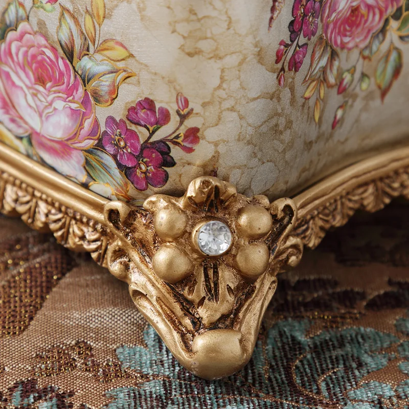 Новый год 1 шт. ретро креативная керамическая коробка для салфеток Европейский