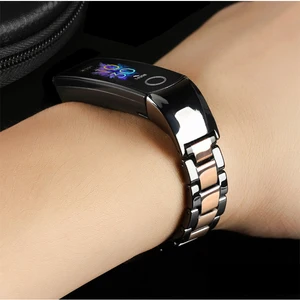 ceramic strap bracelet for huawei honor band 5 strap for honor band 4 replacement watchband metal buckle adjustable size free global shipping