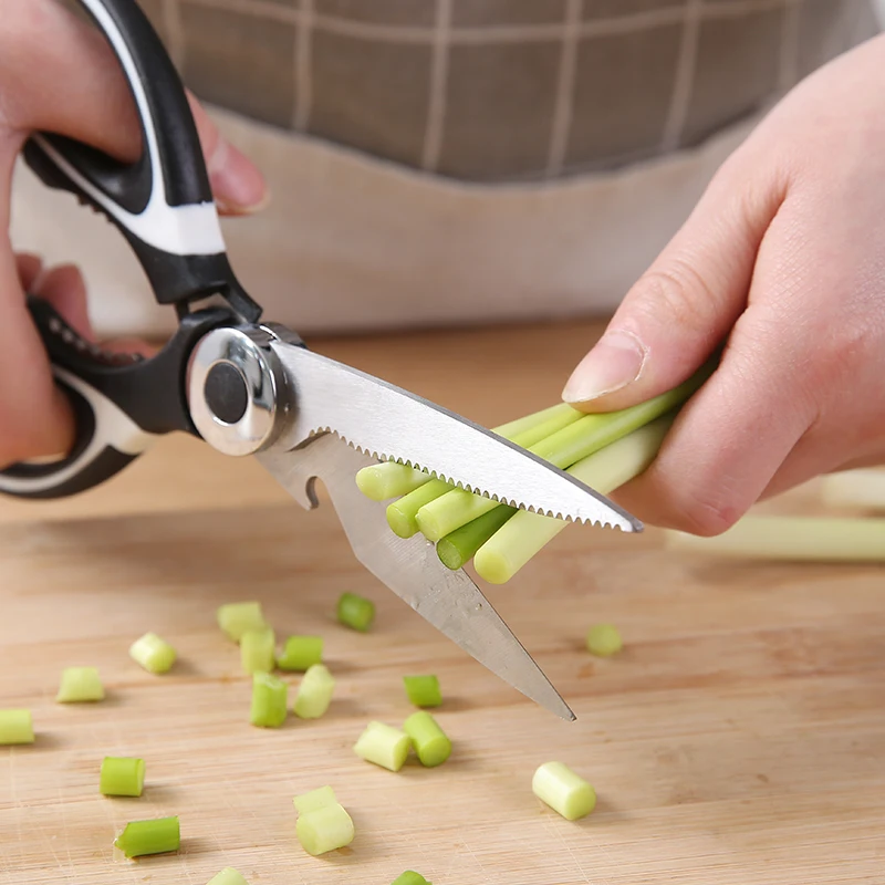 

Stainless Steel Kitchen Scissors Multipurpose Purpose Shears Tool for Meat Vegetable Barbecue Tool Scissors Kitchen Supplies
