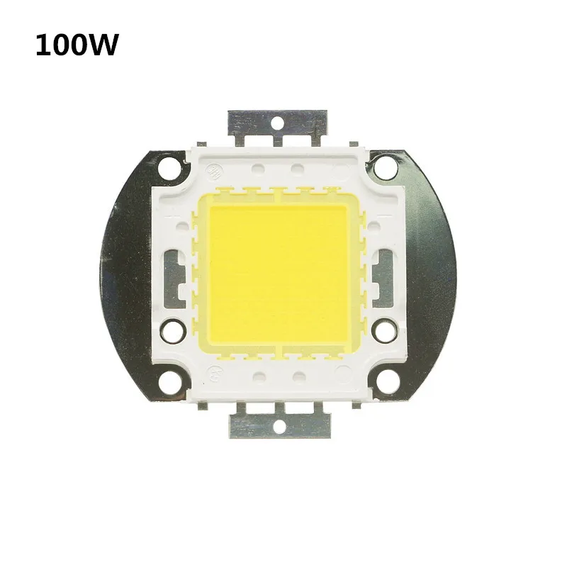DC 12V 24-38V белый 6000-6500k Встроенный светодиодный фонарь 10W 20W 30W 50W 100W COB светодиодный светильник чип лампочки для прожектора