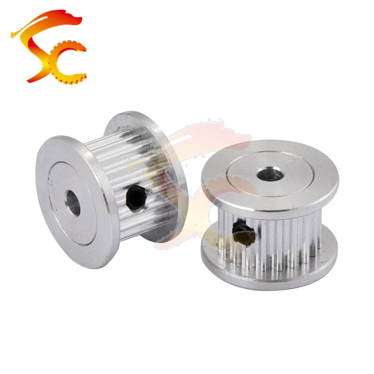 Шкив ГРМ с отверстием 3 мм/5 мм/8 мм 2 шт./лот алюминиевый шкив GT2 20 зубцами подходит